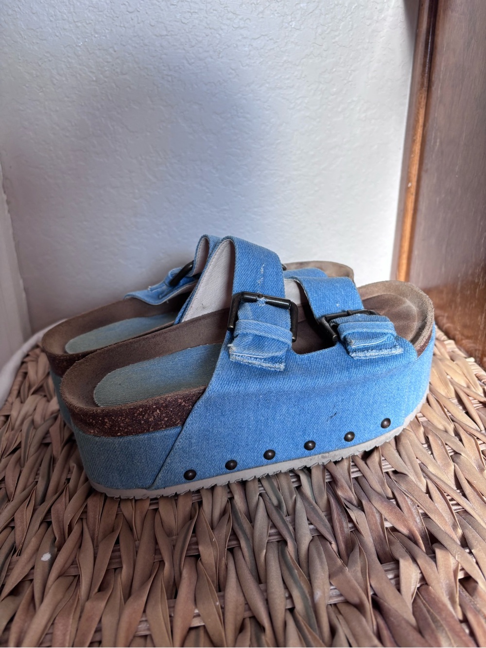 Intentionally Blank Rule Breaker Flatform shoes